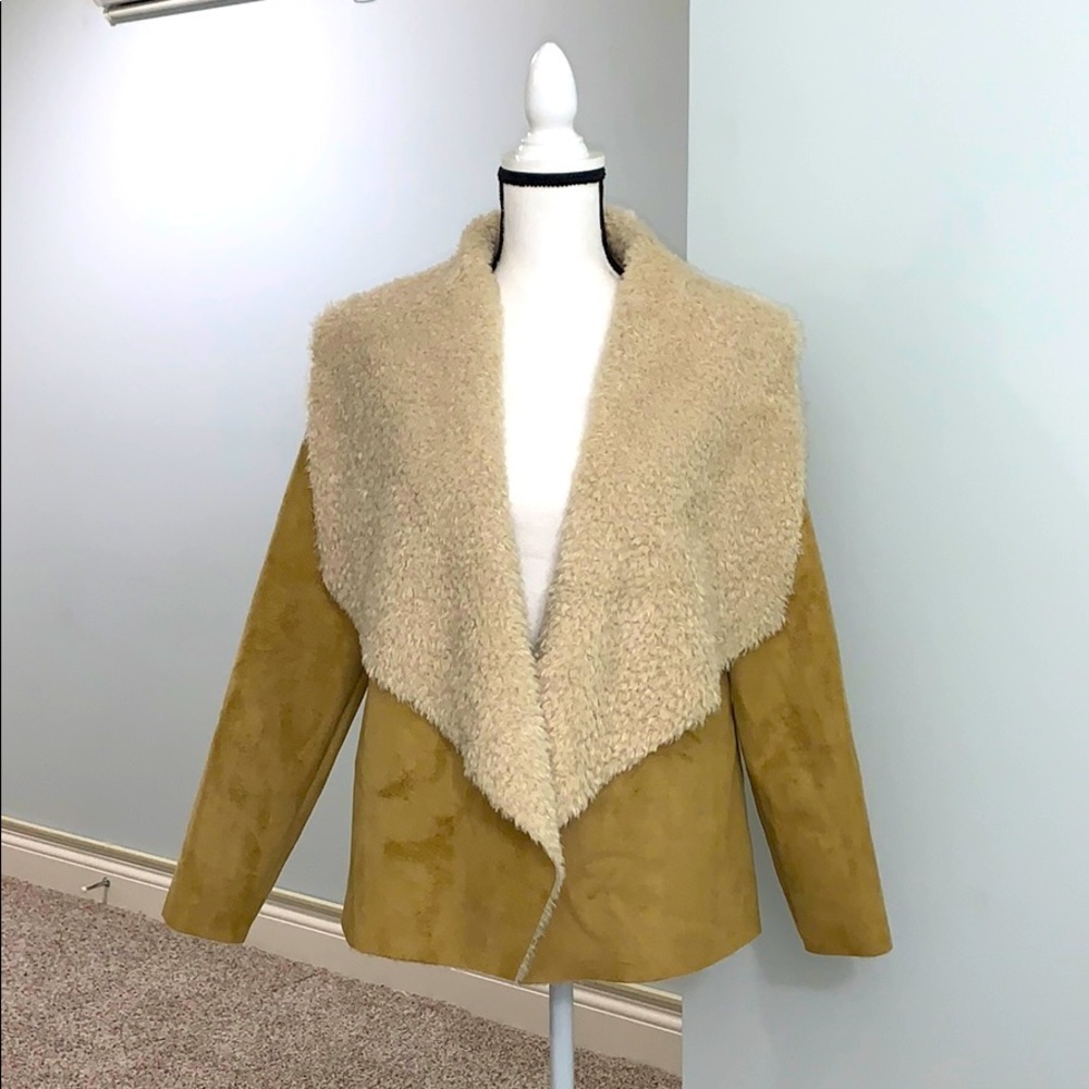 Bass Company Suede  Jacket With Comfy Soft Lining - Picture 2 of 6